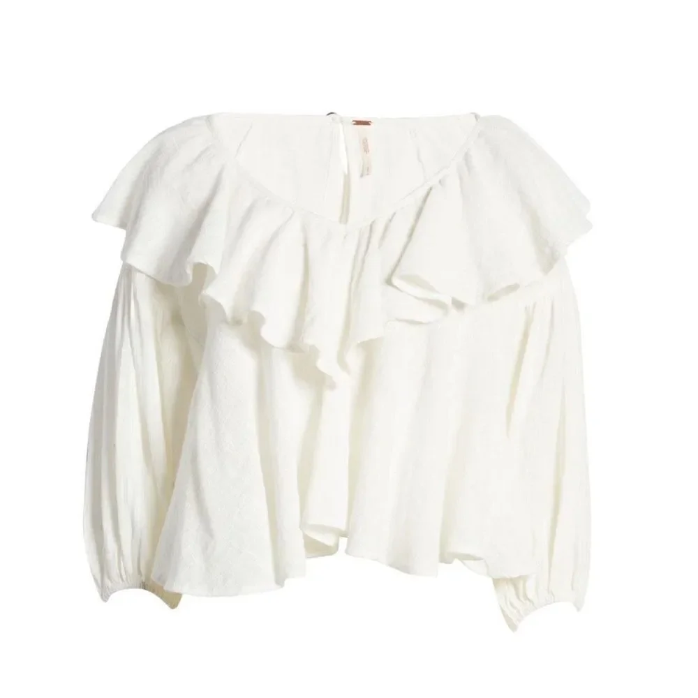 Free People | Zuri Ruffle Blouse